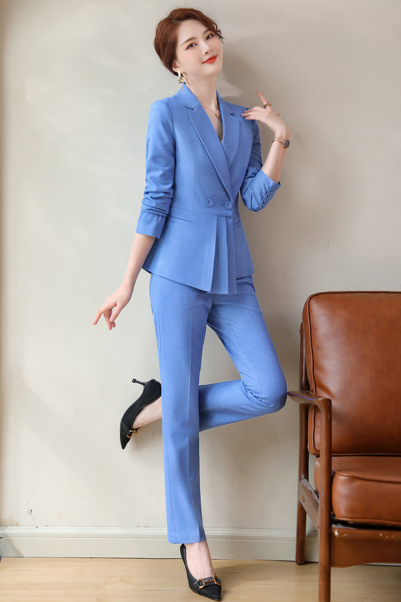 Fashion Temperament Leisure Goddess All-match Clothes Pants Suit