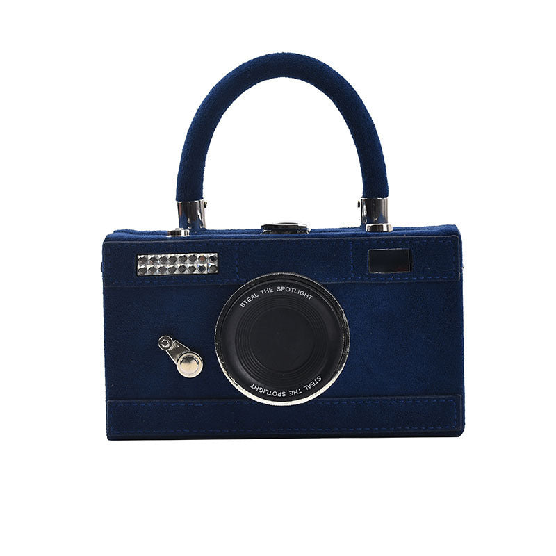 Women's Frosted Camera Shoulder Bag